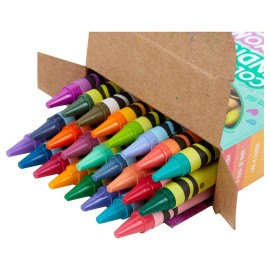 Crayola Colours of Kindness Crayons 24 Colour Pencils in Box Children Creative Activity