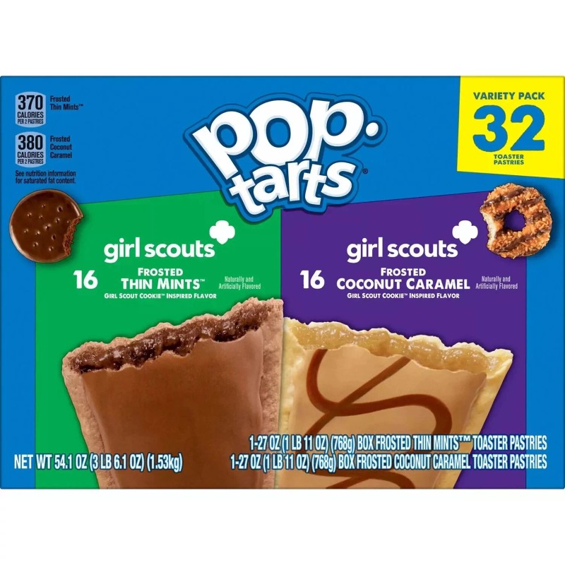 Kellogg's Pop-Tarts Pop Tarts Girl Scouts Variety Pack, 32 ct.