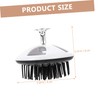 Healeved 2pcs Household Scalp Brush Convenient Exfoliator for Scalp Care