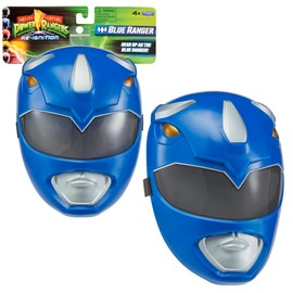 Power Ranger, maschera Ranger, travestimento, Ranger Blu, Billy Cranston, per bambini dai 4 anni, PWG034