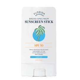 Florida Squeezed Broad Spectrum Sunscreen Stick SPF50 | .47 oz | Mineral and Zinc Face Stick
