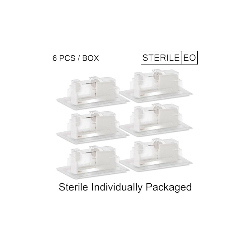 Piercer KIT Sterile Disposable Earring Maker Gun with Alcohol Swabs