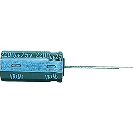 Nichicon Aluminum Electrolytic Capacitor, 330Uf, 35V, 20%, Radial - UVR1V331MPD1TD