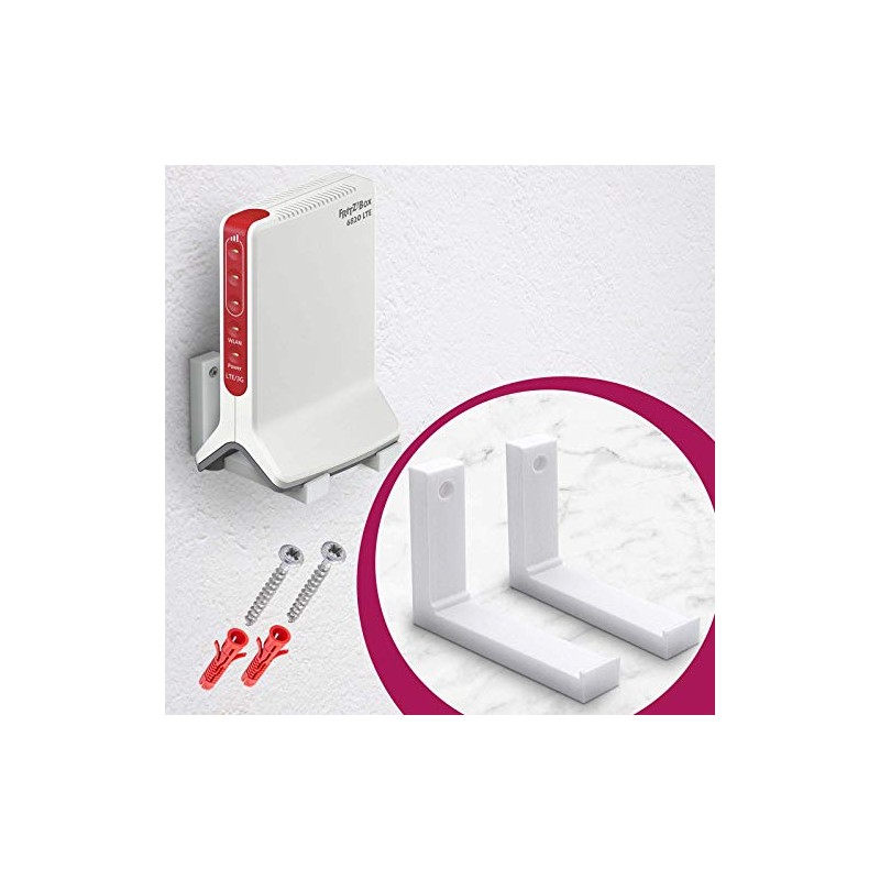 Mobilefox Repeater Wall Mount Router Holder Suitable for Fritzbox Mesh