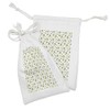 Ambesonne Lemons Fabric Pouch Set of 2, Summer Style Fresh