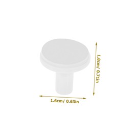 PACKOVE 12pcs Electric Nail Trimmer Replacement Heads Nail File Pads for Adult Quick and Easy Replacement and Efficient