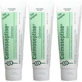 Calmoseptine Calmoseptine Ointment Tube, Soothes Skin Irritations - 4 Oz (Pack of 3)