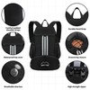 ONTYZZ Waterproof Drawstring Backpack Sports Backpack with Shoe Compartment Multifunctional