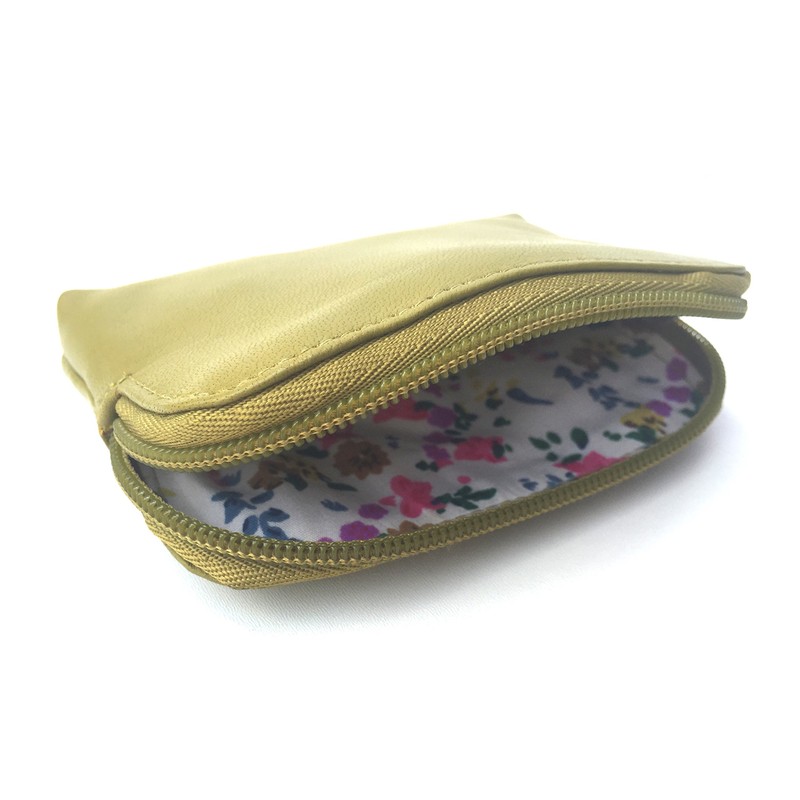 Golunski 327 Small Super Soft Leather Credit Card,Coin Zip Purse