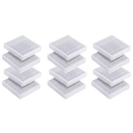 Nispira Replacement HEPA Filter Compatible with Housmile UV Vacuum Cleaner Model HO-804WE, 12 Packs (NOT FOR BREATHE PURE AIR PURIFIER)