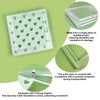 Acrylic Cookie Stencils Partner, 3.54"x3.54" Magnetic Cookie Stencil Frame Stencil