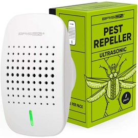 Ultrasonic Pest Repeller Plug in – Bionic and Ultrasound Repellent Defender 1 Pack Get Rid of German Roach Scorpion Spider Tick Wasp O Sol e as Duna (Em Portuguese