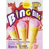 Hapi Bing Bing Cone Snack with Strawberry Flavored Filling, 2.51