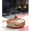 Incense Burner Aroma Incense Incense Holder Ceramic Set Tabletop Interior