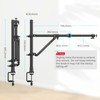 SMALLRIG Triangle Camera Desk Mount, Max. Load 3kg/ 6.6lbs, Overhead