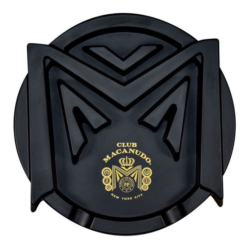 Macanudo Club Macanudo Round Cigar Ashtray - Black