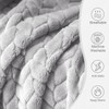 Exclusivo Mezcla Large Flannel Fleece Throw Blanket, 127x178 CM Sofa