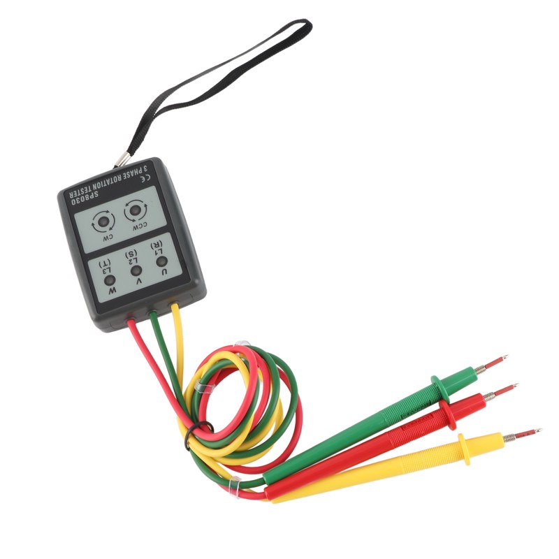 3 Phase Alternating Current Phase Meter Compact 3P Alternating Current