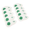 10 PCS Golf Club Head Covers Four Leaf Clover Pattern