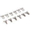 Pack of 10 Sewing Hooks and Eye Closure, Replacement for