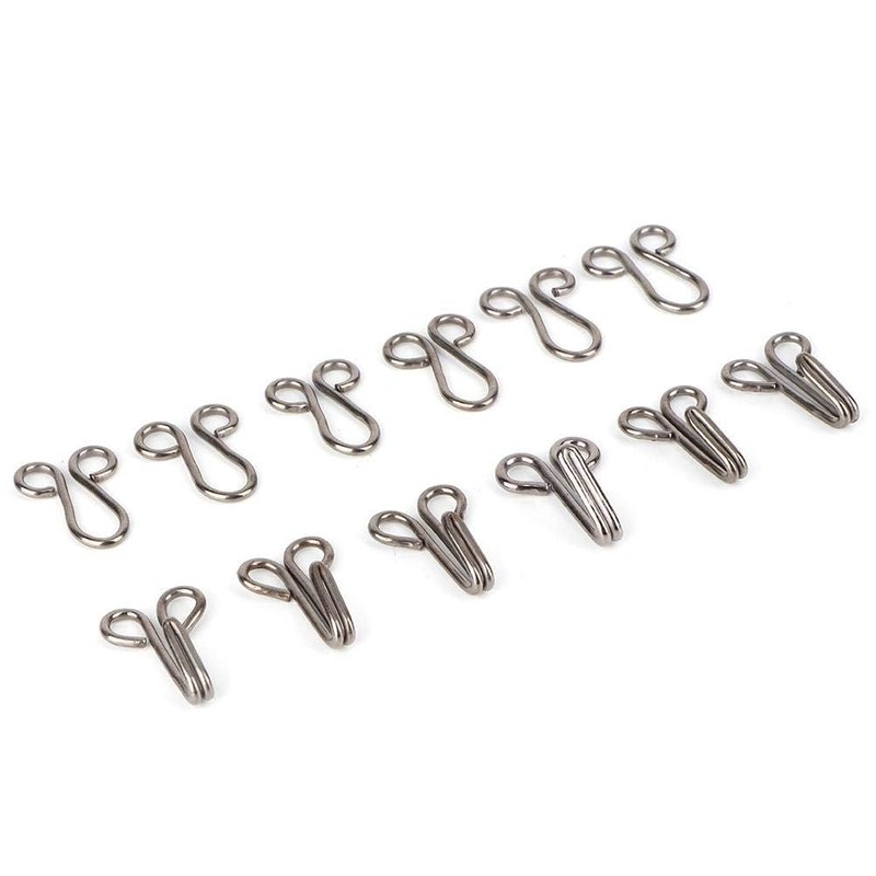 Pack of 10 Sewing Hooks and Eye Closure, Replacement for