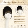 Sofeiyan Bangs Clip-In 100% Remy Real Hair Fringe Bangs, One