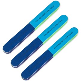 LNAUJS 3-Pack All-in-One Nail Buffer - Effortlessly Create Smooth and Shiny Nails