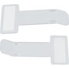 Windscreen Parking Permit Holder, Pack of 3, Transparent Stick-On Holder,