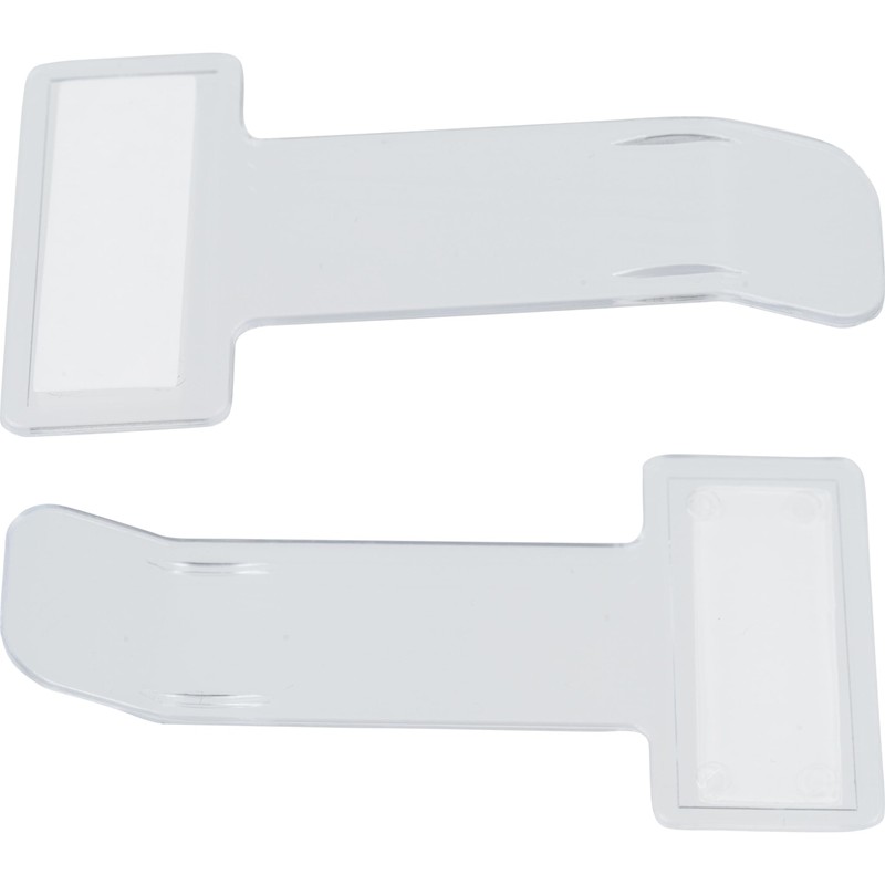 Windscreen Parking Permit Holder, Pack of 3, Transparent Stick-On Holder,