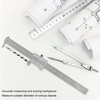 Parallel Cross Caliper 0‑200mm Vernier Calipers Marking Gauge Stainless Steel