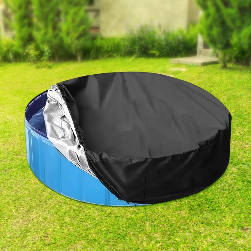 4FT Round Pool Cover for Round Pool, Horse Trough Cold