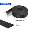 YKUKIZEE 6 m(L) Rubber Strip 25 mm(W), Solid Rubber Sheet