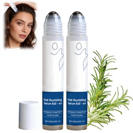 SINYI 2PCS Aceite Esencial de Romero para Cabello,Suero Anticaída con Roll-On, Rosemary Hair Growth Serum Roll On,Con aplicador de rodillo,Crecimiento de Cabello,Reduce la caída del cabello y nutre el cabello
