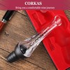 Corkas Wine Pourer Decanting Fast Aerating for Wine Lovers Premium