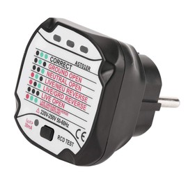 BSIDE AST01 Automatic Socket Tester, Socket Detector, Digital Circuit Breaker Finder (European Standard 220V)