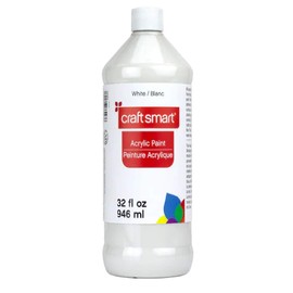 Acrylic Paint by Craft Smart 32 oz. (White)