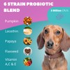 Funky Dawg Premium dog probiotic supplement chews, gut health &