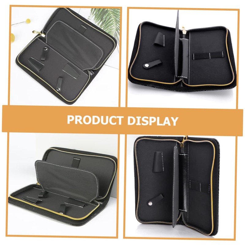 TOVINANNA Hair Stylist Scissor Tool Pouch Barber Shear Bag Hairdressing