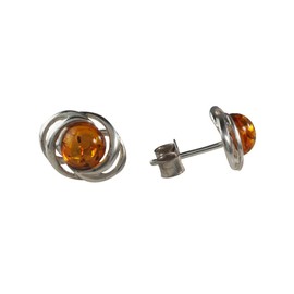 Holi Daygift Shops – Amber Sterling Silver 925 Earrings