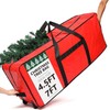 HOMEST Christmas Tree Storage Bag, Fits for 4.5-7 ft Xmas