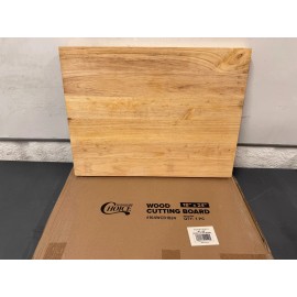 Winco Choice 18" x 24" x 1.75" Medium Tan Wooden Cutting Board /Prep # WCB-1824