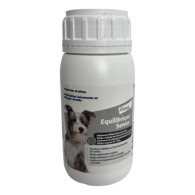 Equilibrium Senior 60 Tabs Para Perro