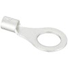TRUSCO T-R3.5-8 Bare Crimping Terminals Round Φ3.3 inches (8.4 mm)