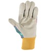 Wells Lamont Women's Botanical Print Leather Palm Work and Gardening