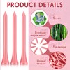 Jenaai 200 Pcs Golf Tees Bamboo Golf Tees Professional Golf
