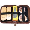 TERUI Lifestyle Shoe Polishing Set, Easy Shoe Care, Starter, Black,