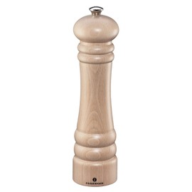 Zassenhaus Berlin Wood Salt Mill, Refillable Manual Salt Grinder, 9.4 Inches (Natural)
