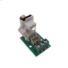 RCA Connector Audio Breakout Board Stereo Screw Terminals