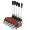 waltyotur Hydraulic Directional Control Valve 5 Spool 13 GPM Hydraulic
