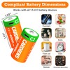 CARDIENS 6000mWh Rechargeable C Batteries 4 Pack Lithium C Cell